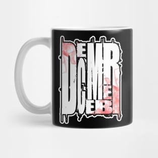 December Tshirt Mug